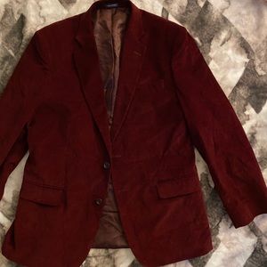 Suede Suit Jacket corduroy